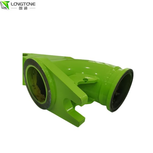 Putzmeister Concrete Pump Parts Elbow Outlet Casting 7 Inch