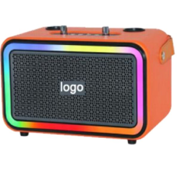 High-fidelity MVSILICON IC Chip With DSP Sound Processing Featuring Two 4-inch Woofers 3000mAh Battery dual Wireless Microphones