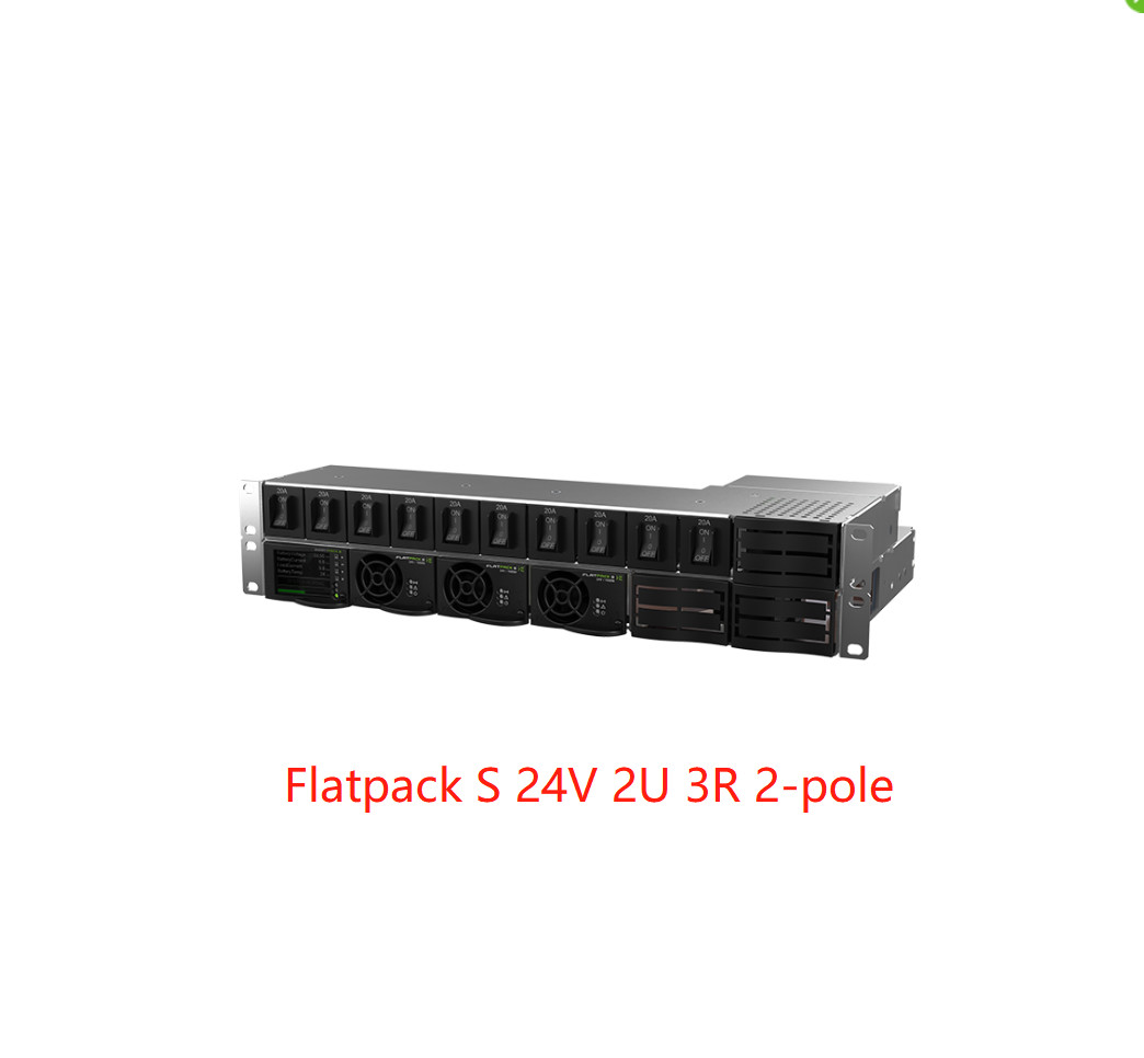 Eltek Flatpack S 24V 2U height with 3 rectifiers Flatpack S 24/1000HE FlatpackS