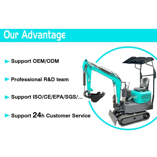 TUV certified Red Mini Crawler Excavator 2000Kg Small Digging Equipment