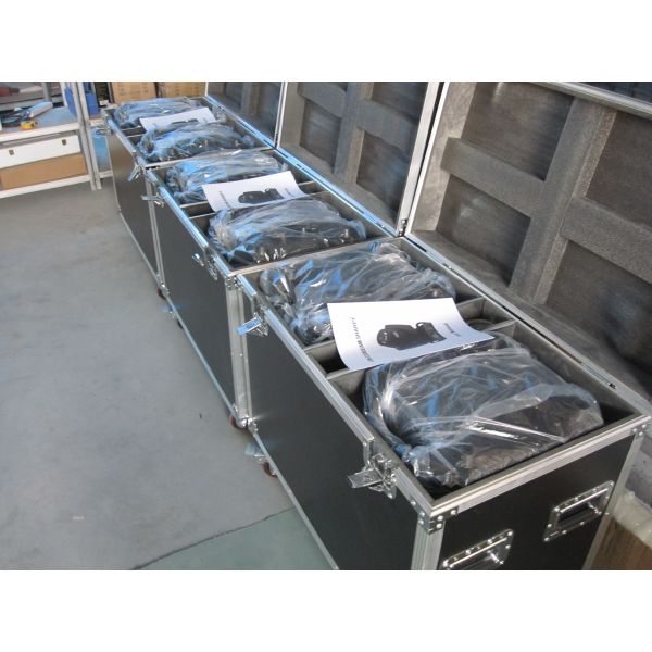Moving Head Stage Lighting Cases Double Packing Large Capacity For 10r Lights