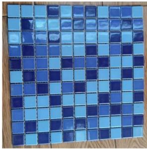 China Acid Resistant Glass Marble Mosaic Porcelain Tile 600 X 600mm Customized wholesale