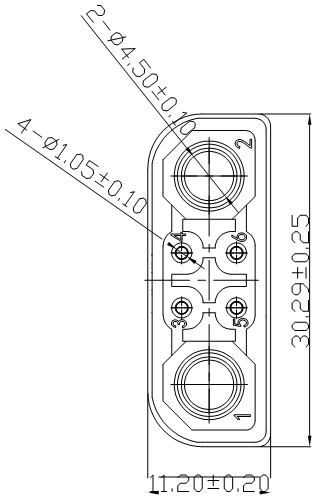 XT90S PCB Panel Mount Connector , Aircraft Plug Male And Female Connector For Brushless Motor
