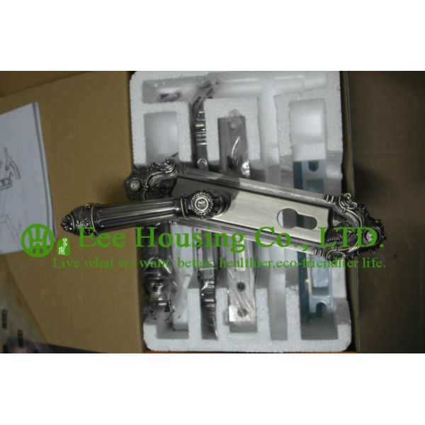 European style Entrance Villa Door Lock, double bolts mortise lock , Antique Brass finish