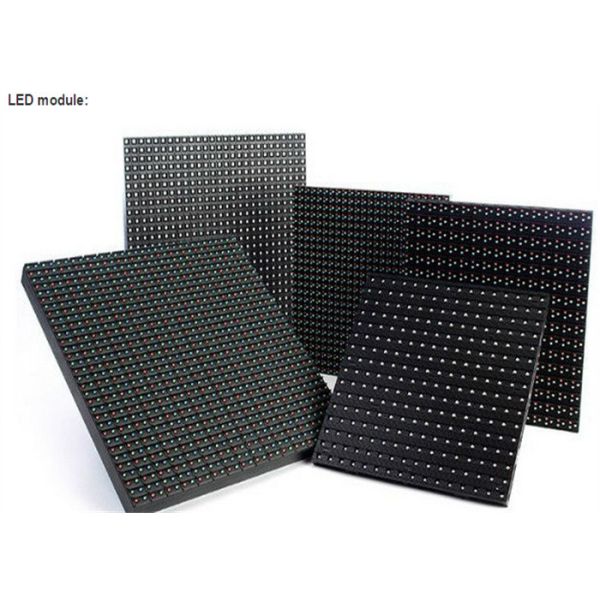 Full Color 360 Degree LED Display Video Wall For Super Market Advertising