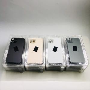 China Big Hole Iphone 11 Pro Max Back Glass Cover White With Logo wholesale