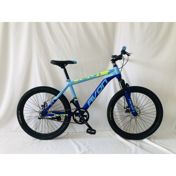 High quality 24 inch 1speed disc brake shock absorption suspension aluminum carbon steel frame mountain bicycles