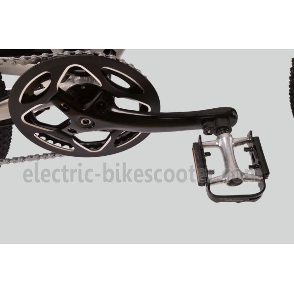 7 Speed 27.5" Electric Mountain Bicycle , 36V 10.4Ah Battery Operated Mountain Bikes