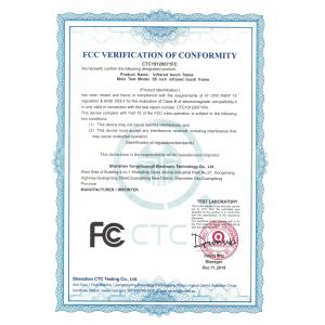 Shenzhen Yongchuangli Electronic Technology Co., Ltd. Certifications