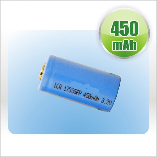 Rechargeable 123A Batteries Lifepo4 3.0V Instead Of Panasonic CR123A