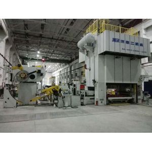 Hi Speed Stamping Sheet Metal Decoiler Feeder Pneumatic Straightening Machine