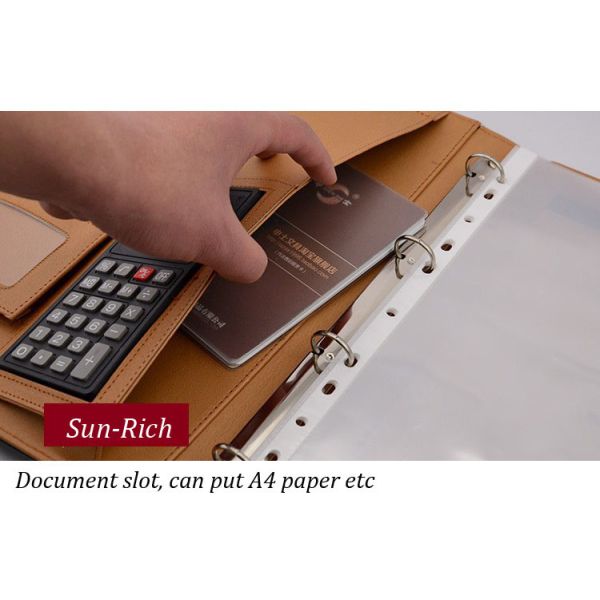Business Gift A4 size high-grade multifunctional manager folder