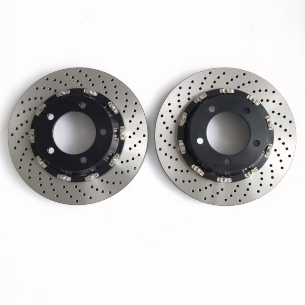 Jekit Auto Brake Discs 380*34mm Drilled Brake Rotor For LX570