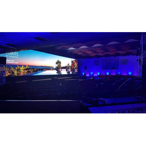 Custom 1920Hz Indoor Led Display Screen P1.8 P2 P2.5 P3 P4 1000cd/sqm