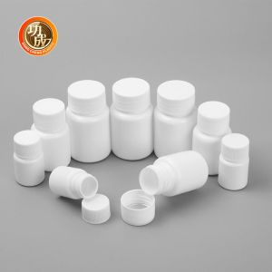 China Empty PE Plastic Pill Bottle HDPE Vitamin Capsule Packaging Bottle wholesale