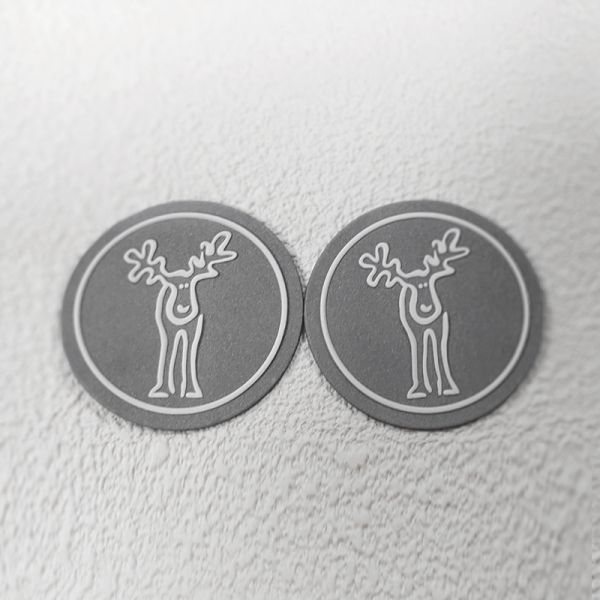 Silicone Screen-Printed Patches - Animal Logo Badges for Apparel Bags | Wholesale & Custom