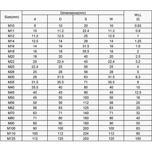 Marine Fittings Superior Stainless Steel Forged Shackles For General Lifting