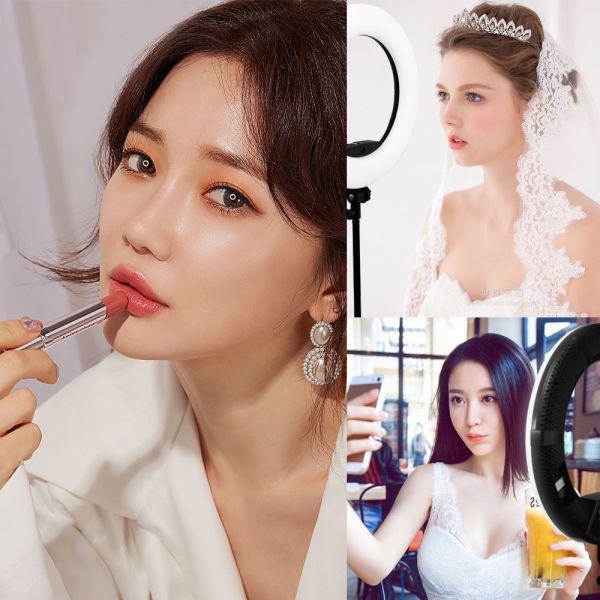 Factory Direct 18 inch LED Photo Video Ring Light 480pcs SMD Leds ring lamp for Makeup Photography