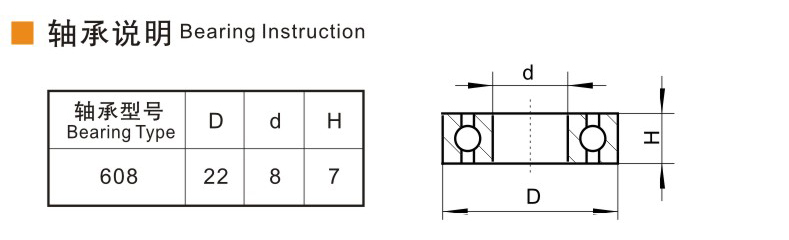 2615S-56 Mini Caster Wheels 1.5 Inch 38mm 35kg Threaded Chair Casters