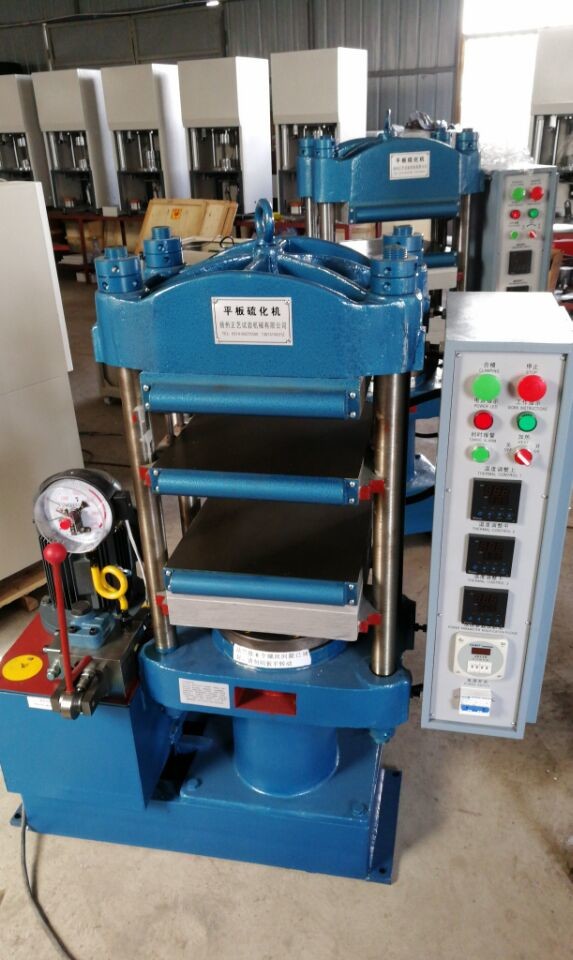 China Electric Heating Rubber Testing Instruments Flat Plate Vulcanization Machine wholesale