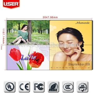 video matrix video wall,video wall lcd,2x2 lcd tv wall
