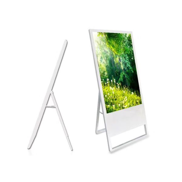 Free Standing 3840X2160 LCD Digital Signage 43 Inch Digital Signage Restaurant Menu