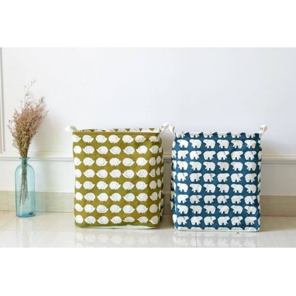 Reusable Lightweight Folding Laundry Baskets hamper OEM ODM