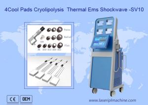China Body 2 In 1 Cryolipolysis Slimming Machine Shockwave Therapy Cryo Therapy wholesale