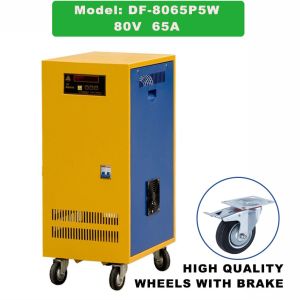 China 80V 65A Multifunctional Forklift Lithium Ion Battery Chargers With Timer Control on sale