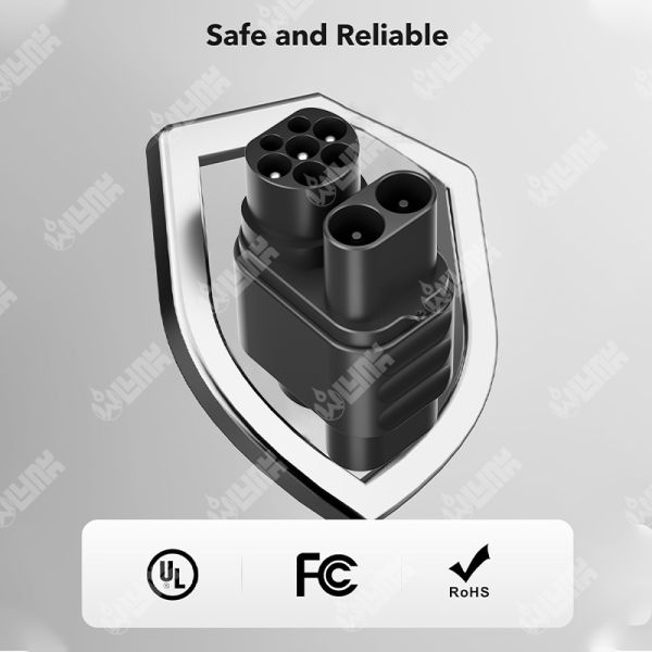 Olink Brand-new upgrade Adapter Ccs2 to Ccs1 Dc Fast Ev Charger 250a CCS 2 to CCS 1 Ev Connector for Electric Car