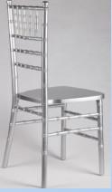 China Hotel Stronger Big Thick Legs Silver Color Solid Wood Chiavari Ballroom Chair wholesale
