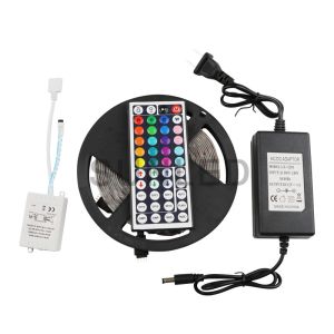 China 5m/Roll Soft RGB 44 Key 14.4w LED Flexible Strip Lights wholesale