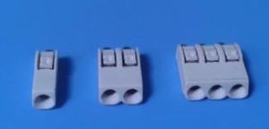 China Equivalent of Wago 3 Pole SMD LED Connector 4.0mm Pitch with PA46 UL94V-0 Housing wholesale