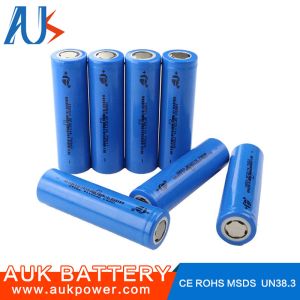 2600mAh 3.7V Li Ion Battery Cells 18650 Cylindrical Powerful