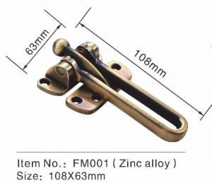 China Zinc Alloy Door Security Chain Door Fitting Hardware Security Door Chain Lock on sale