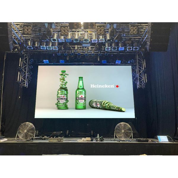 500x1000mm P2.6mm Stage Rental LED Display With 3840Hz Refresh Rate