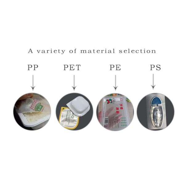 Clear PP PS PET PE Laminated Film Roll Plastic Cup Sealing Roll Film