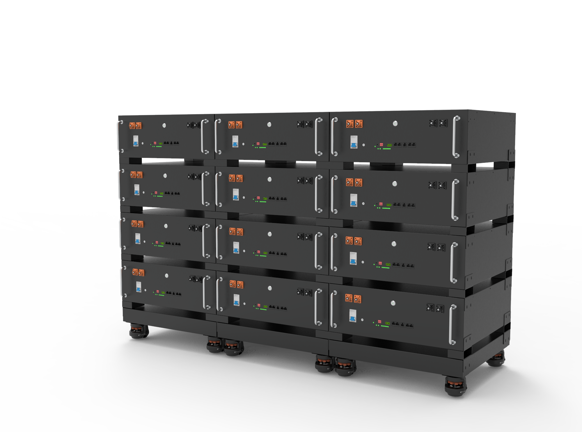 RS232 Communication Port 20Kwh 40Kwh Lifepo4 Battery for Solar Energy Storage Solution