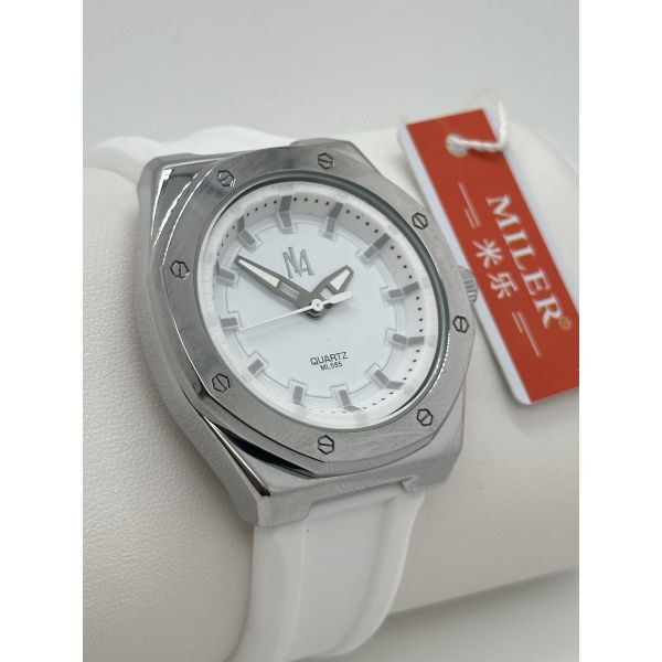 30 Meters Waterproof Silicone Strap Watch with Luminous Hands