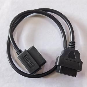 China 16 Pin J1962 OBD 2 Extension Cable , Multipurpose OBD Extension Lead wholesale