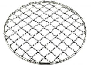 China Outdoor 0.5mm-2.0mm Wire Stainless Steel Grill Mesh For BBQ wholesale