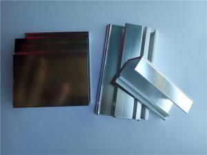 China Aluminum Extruded Enclosure Kits Silver Anodizing Aluminum Profile For Door Enclosure Parts wholesale