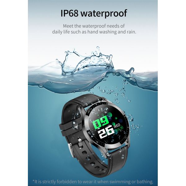 65G Bluetooth Calling Smartwatch 200mAH Health Monitoring Bracelet IP67 Waterproof Band