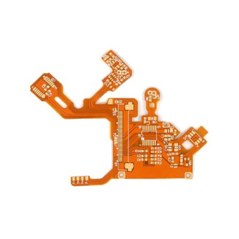 China RoHS CE FCC High Frequency Double Sided Rigid Flexible PCB wholesale