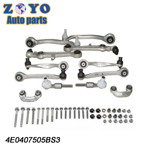 4E0407505BS3 Aluminum Control Arm Kit for Audi A6 C7 2004- Suspension Parts of Aluminum