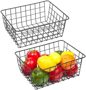 China Square Wire Mesh Container Vegetable Mesh Storage Baskets wholesale