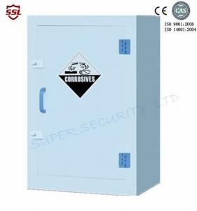 China PP Vertical Corrosive Storage Cabinet With Adjustable Shelves For Strong Acid on sale