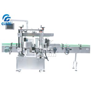 China SS304 Square Bottle Labeling Machine 100mm Flat Bottle Labeling Equipment on sale