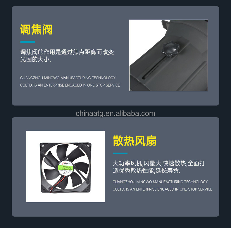 LED Stage Light Direct Definition Imaging Following Light 250W 300W 400W