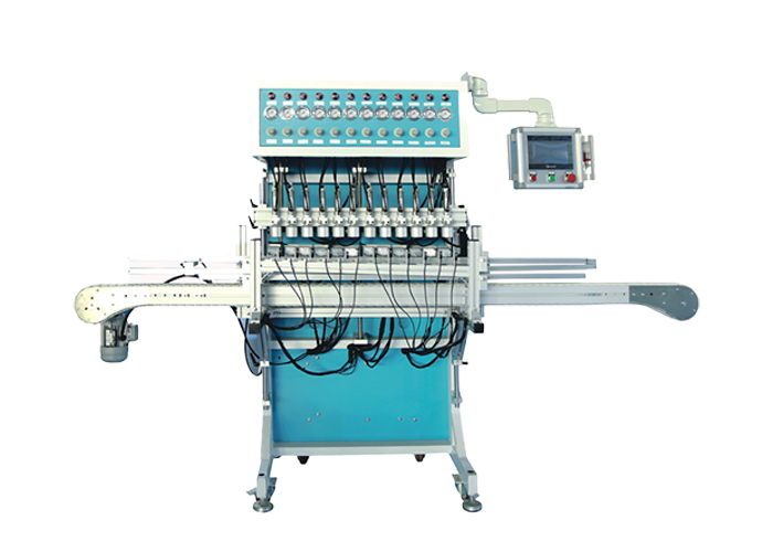 China Linear Empty Plastic Bottle Leak Testing Machine 7500bph With Twelve Workstations wholesale